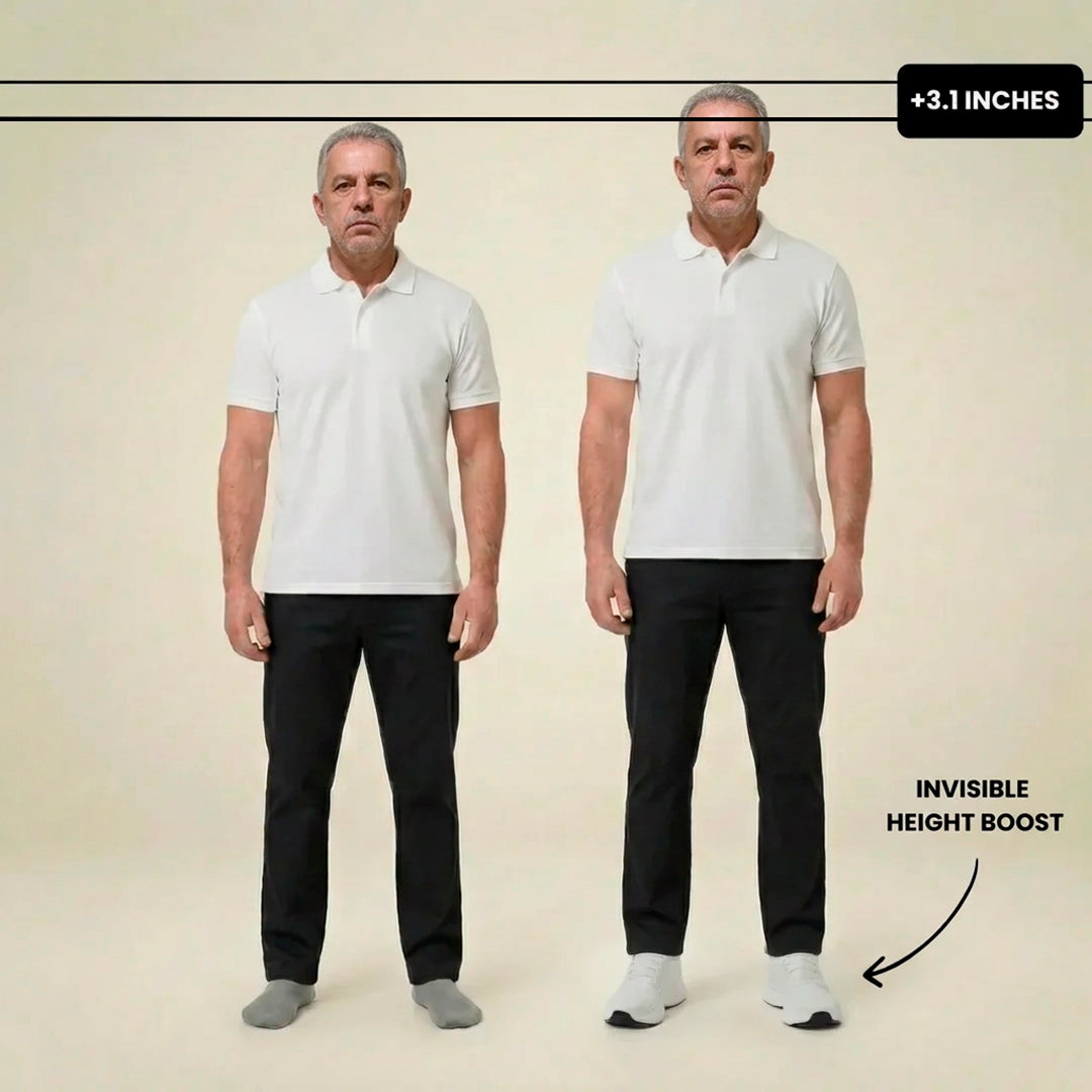 Ashton | Boost your height (+2.4” +3.1” +3.9”)
